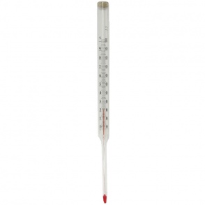 [882] Термометр технический жидкостный прямой, 0-100, нижняя часть 103 мм, ТТЖ П №4, шт.