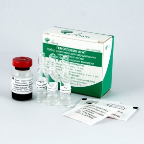 [17] Гемоглобин -АГАТ, (цианметгем. м-д,с калибратором), 600опр.х5мл
