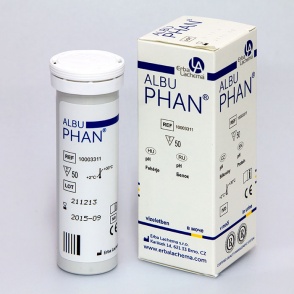 [35] Альбуфан (белок, рН в моче), 50 опр., Лахема