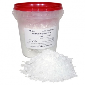 [457] Натрий едкий (гидроксид, гидроокись), 0,5 кг