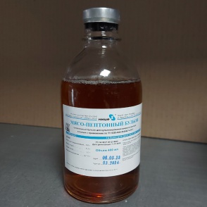 [18455] Бульон питательный жидкий-ГМФ 400мл, НИЦФ (058104), фл.